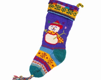 Snowman Stocking