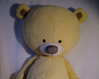 Lance-Te amo mamá osito de peluche con corazón