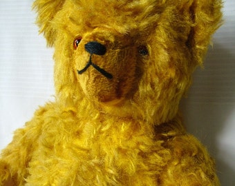 Ámbar - Osito de peluche viejo - reparado