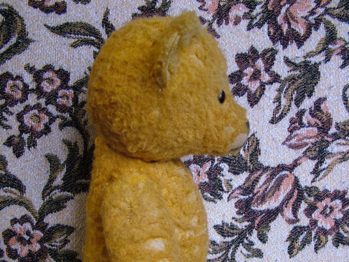 David Old Teddy Bear Repaired Etsy