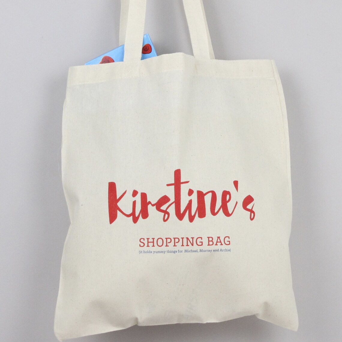 personalised shopping bags