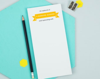 Personalised Shopping Notepad