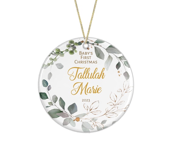 Baby ornaments clearance in gold