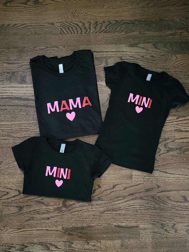 mini mommy and me matching Mama marching family shirts It/'s the little things Mommy and Me matching shirt set