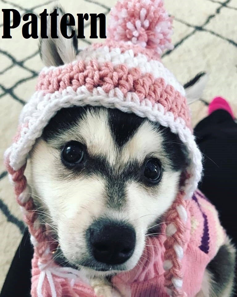 PATTERN | Pippa Puppy Hat, crochet pattern, beginner crochet, crochet…