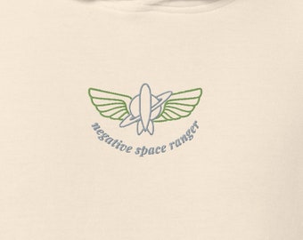sudadera con capucha Space Ranger bordada
