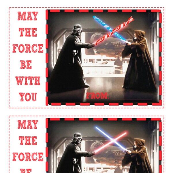 Star Wars Valentines