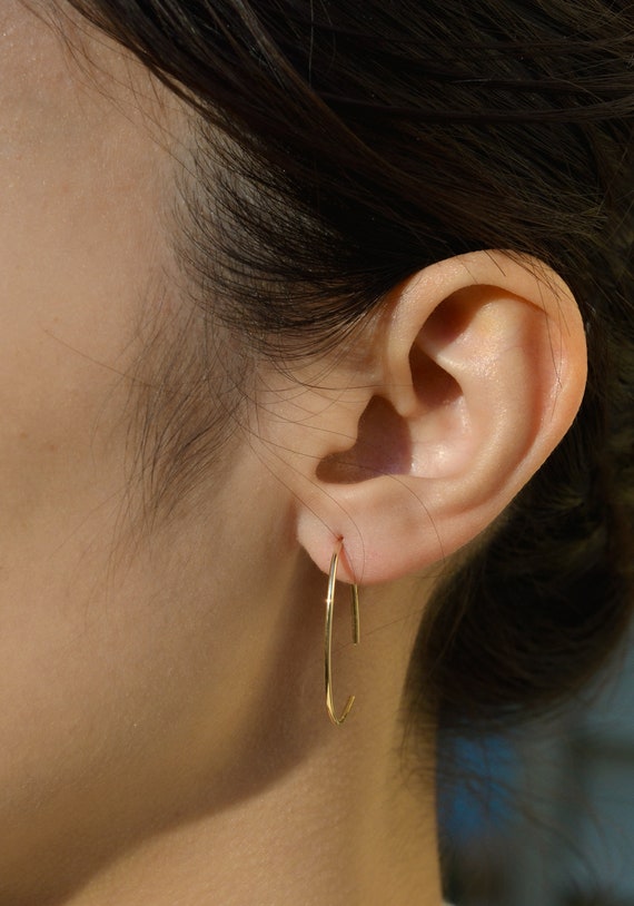 Golden Thread Earrings