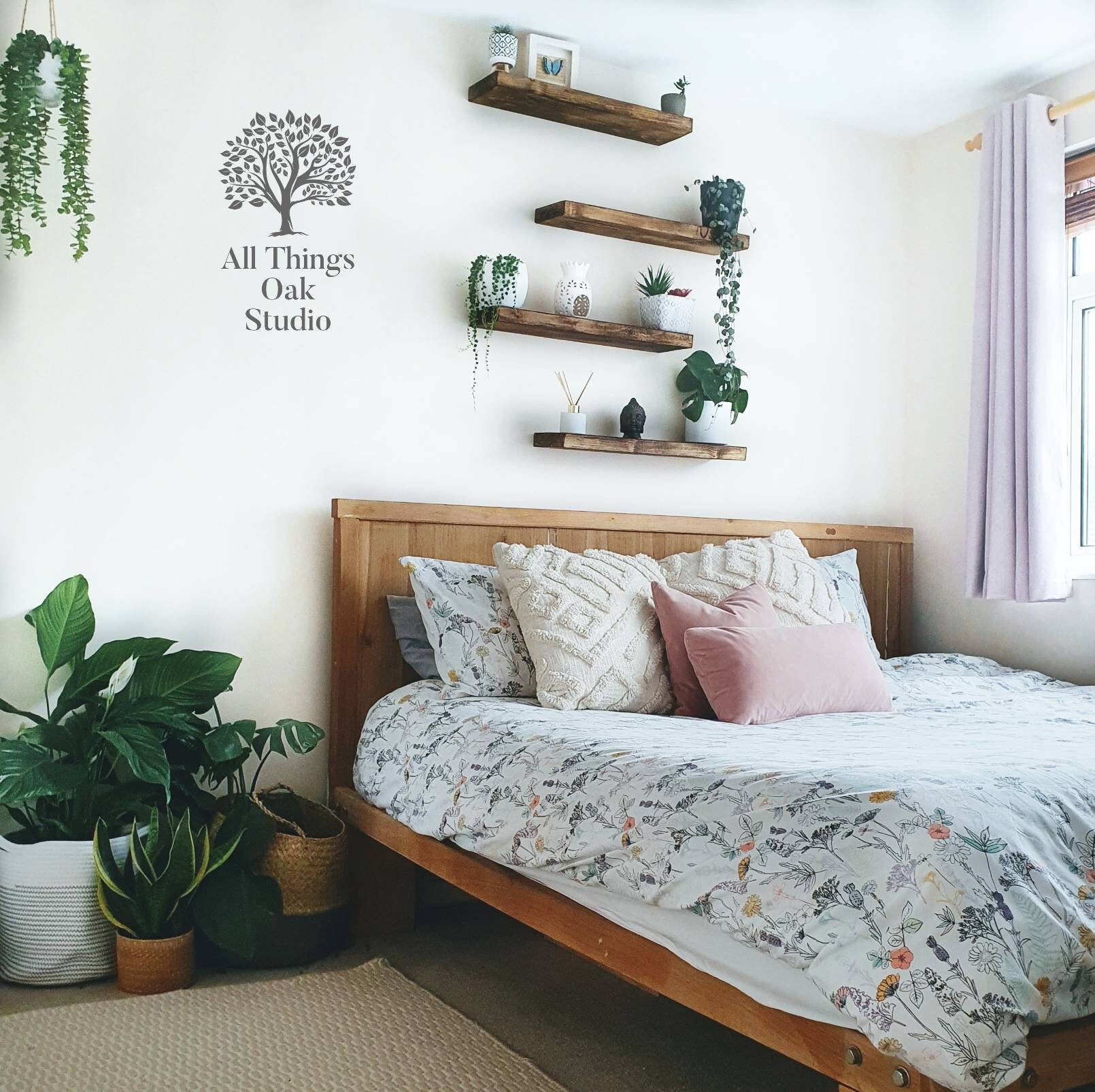 Pine Wooden Chunky Spruce Floating Shelves / Shelf 17cm Wide X Etsy UK