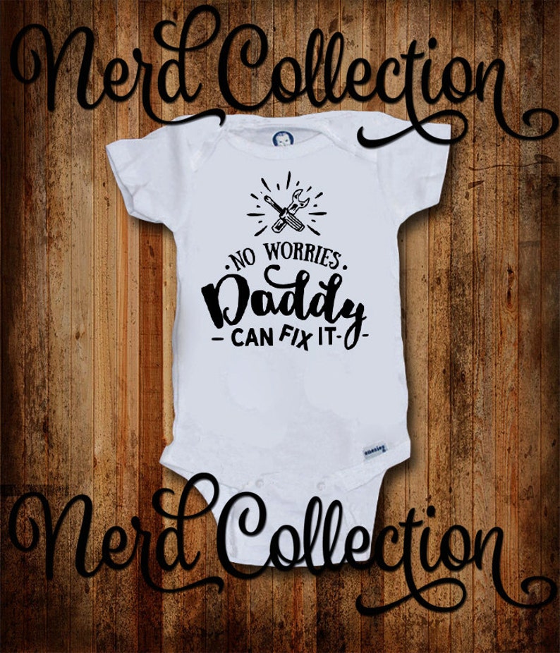 Daddy Workout All The Time Baby Onesie Shirt Dad Father Shower Gift Gerber