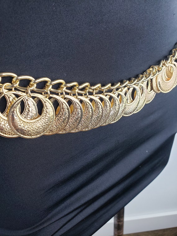 Bellydancer Belt - Vintage from the 1960s Bellydancer Belt - Vintage from the 1960s Materials: metal  main image 4