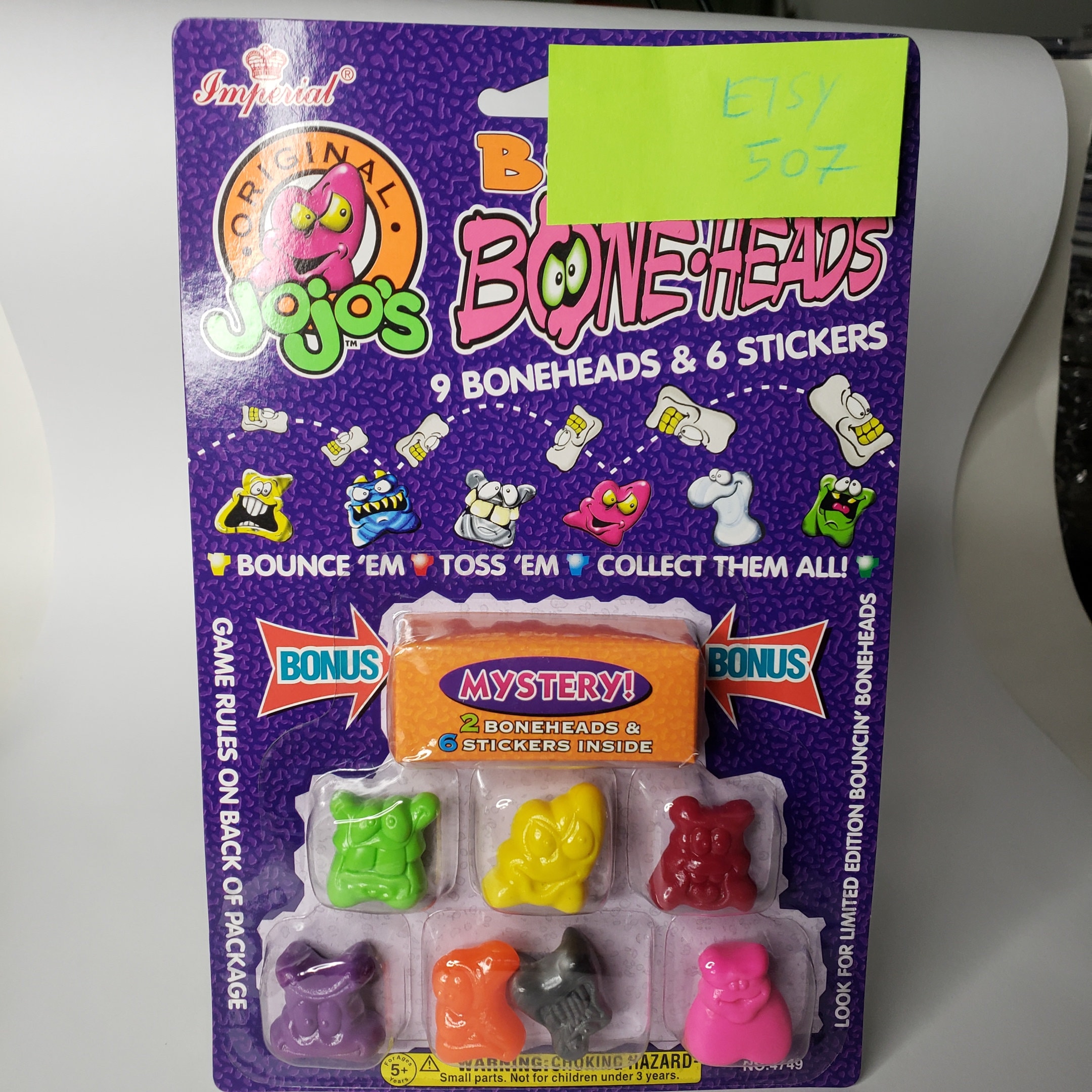 Nouveau, New Vintage RETRO 1999 90s Imperial Toys, Jojos Bouncin