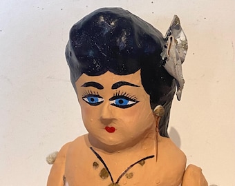 Mexican Celaya - Lupita Papier Mache Doll