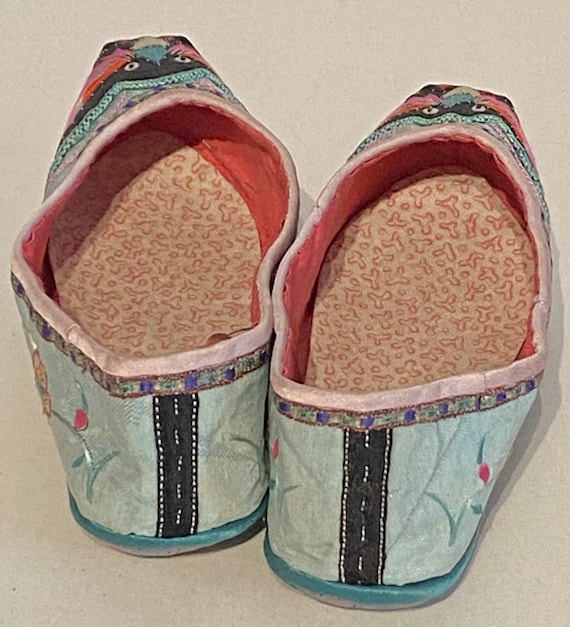 Chinese Silk Childs Slippers - Shoes - image 10