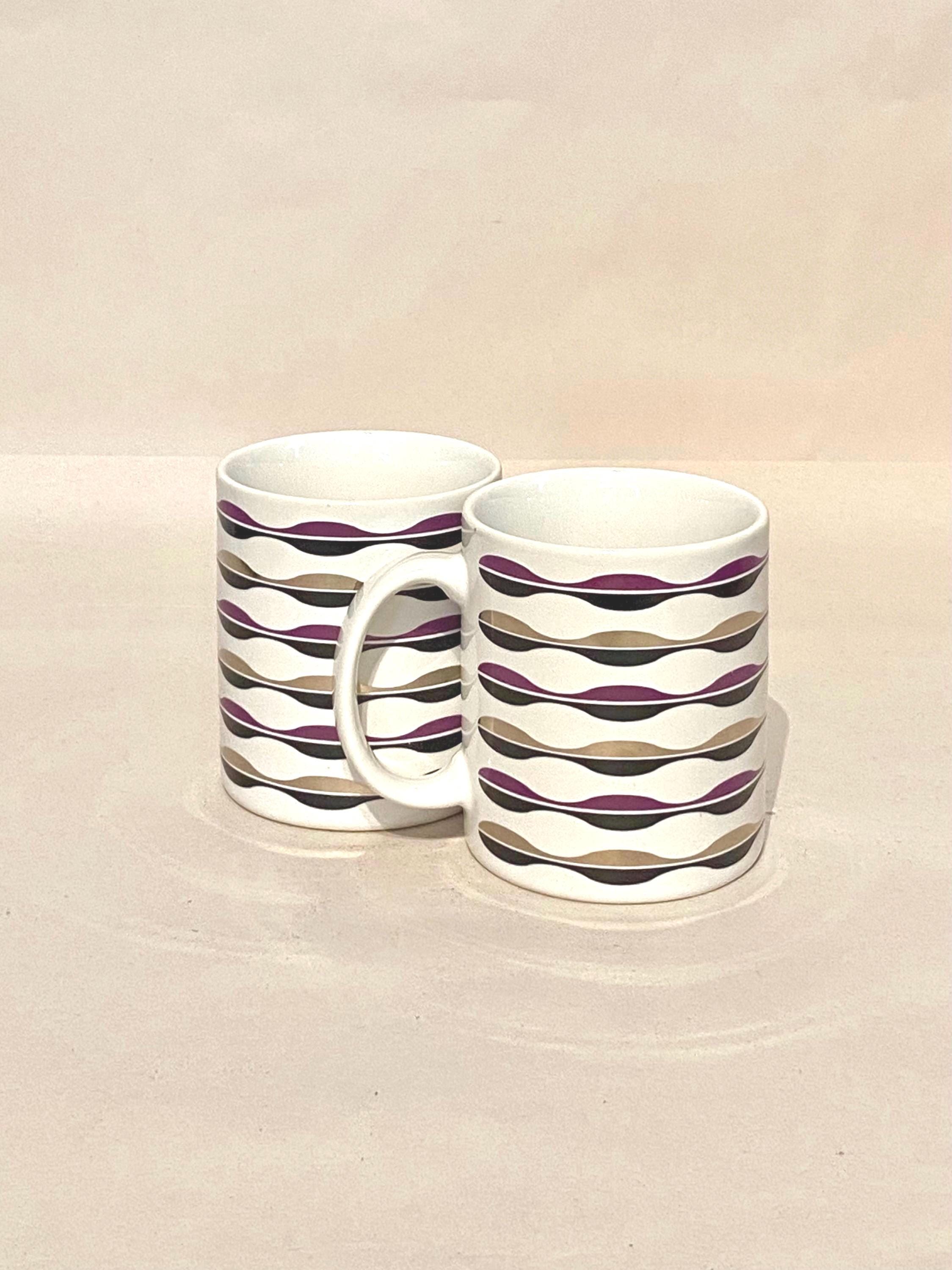 Japanese Ceramic BUKKA PLAN Mugs by Toshihiro Aoki Set/2 - Etsy