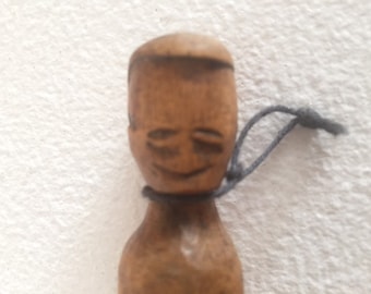 Baulé Vintage Hand Carved African Sling Shot