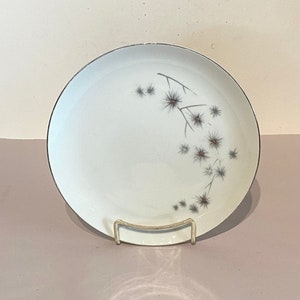 Japanese Platinum Starbursts Dinnerware Dinner Plate set/2