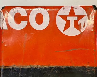 Togo West Afrika Recycled Texaco Ölfass Beistelltisch