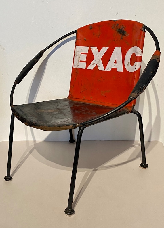 Togo West Africa Recycled Texaco Oil Drum Chair Small Etsy