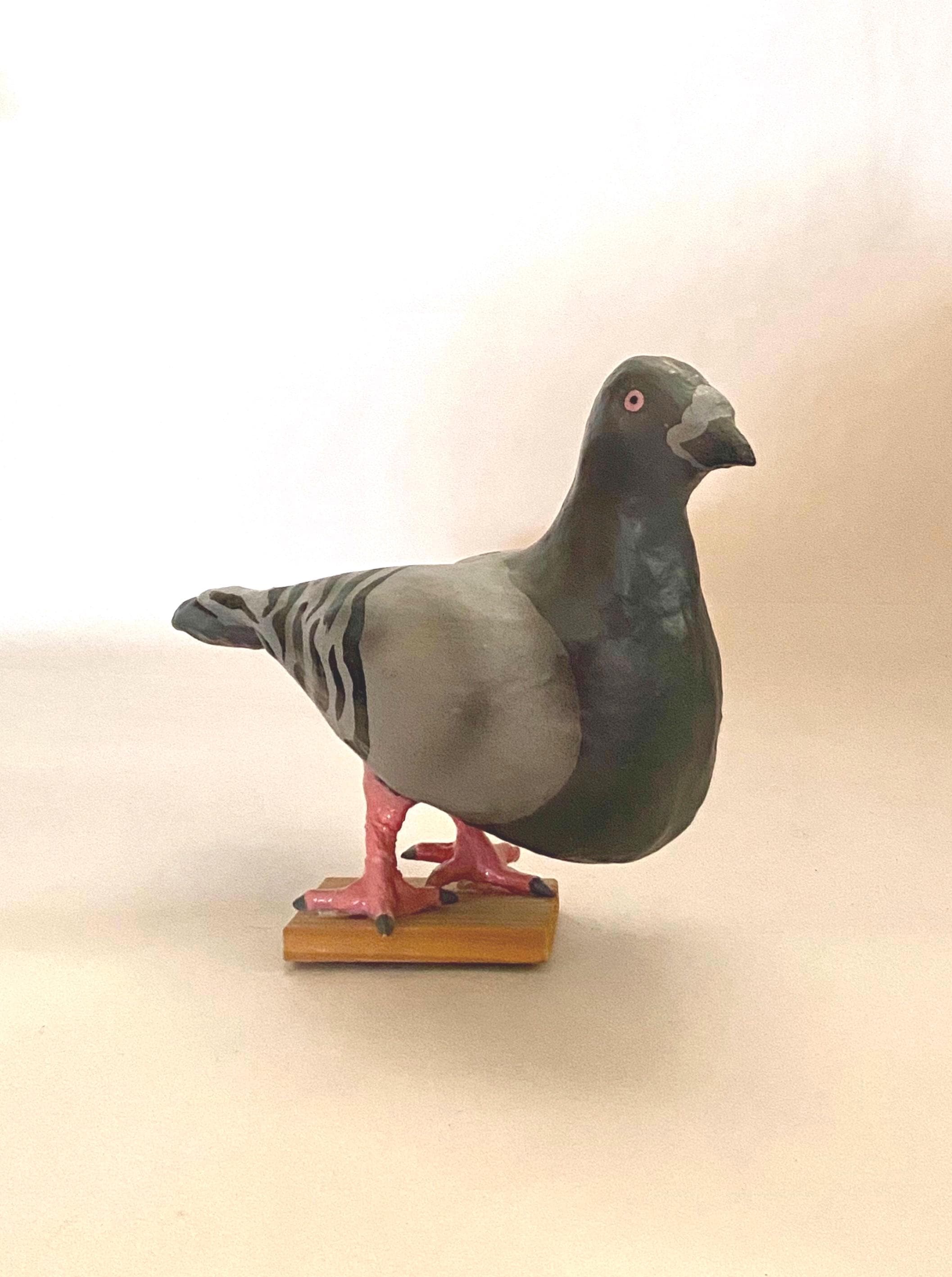 スペインの張り子で作られた鳩の置物 - Etsy 日本