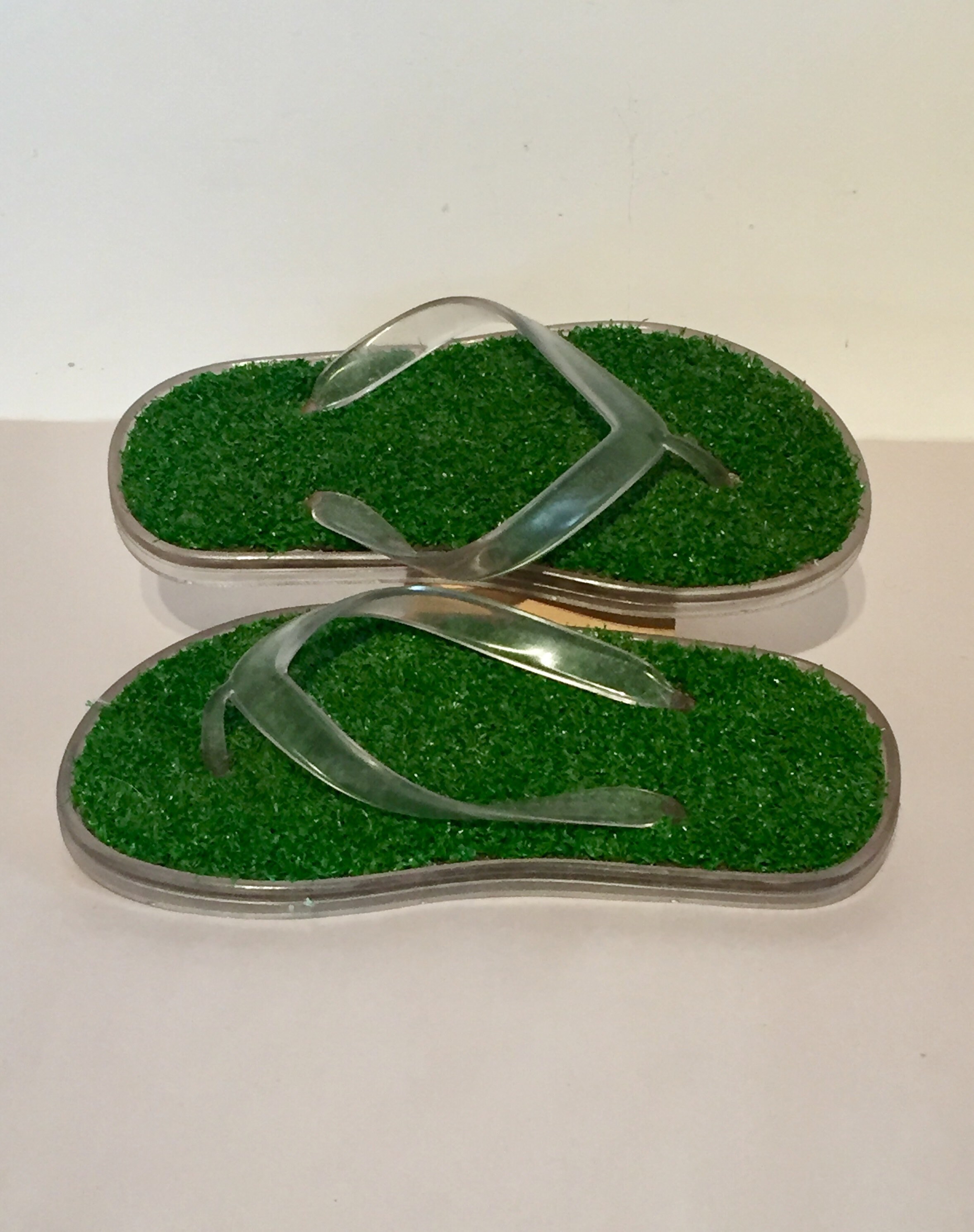 Italian Jelly Flip Flops With Astro Turf Insoles - Etsy Singapore