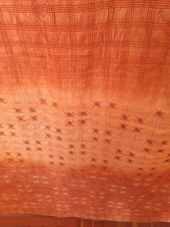 Indian Silk Sari Textile - image 6