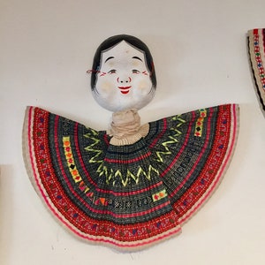 Hmong People Handmade Embroidered Skirt