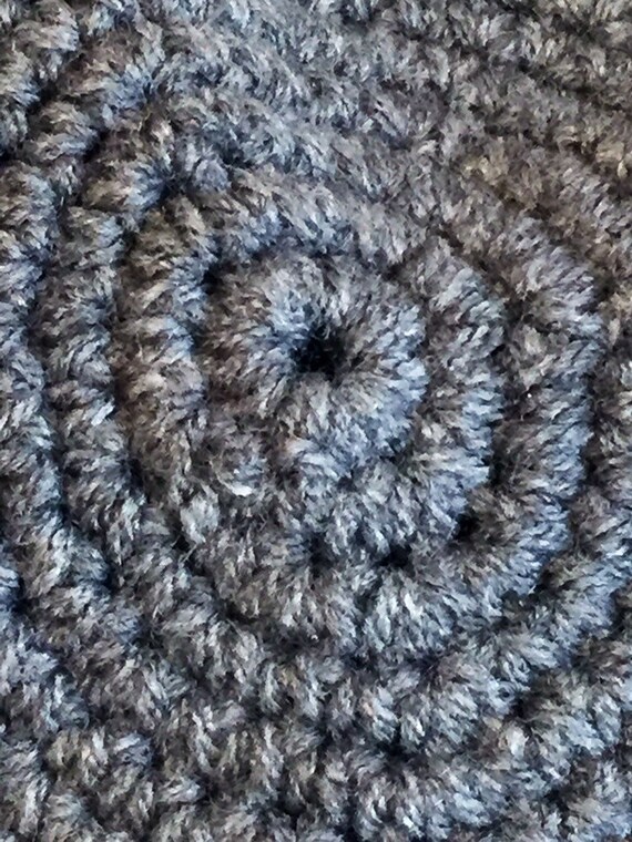 Hand Crocheted Kufi Prayer Cap - image 5