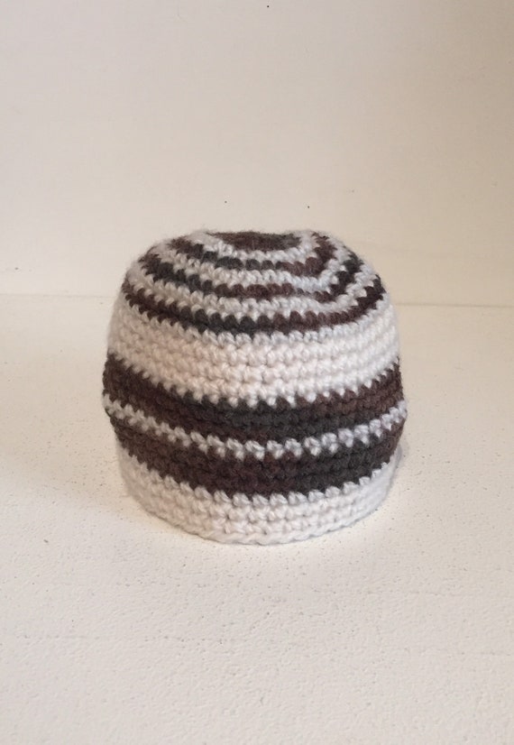 Hand Crocheted Beanie Hat