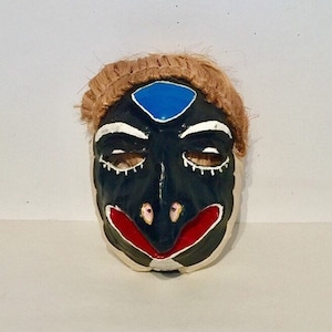 Mexican Fariseo Holy Week Dance Mask