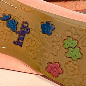 Brittiska broderade läderskor för kvinnor från Clarks bild 10