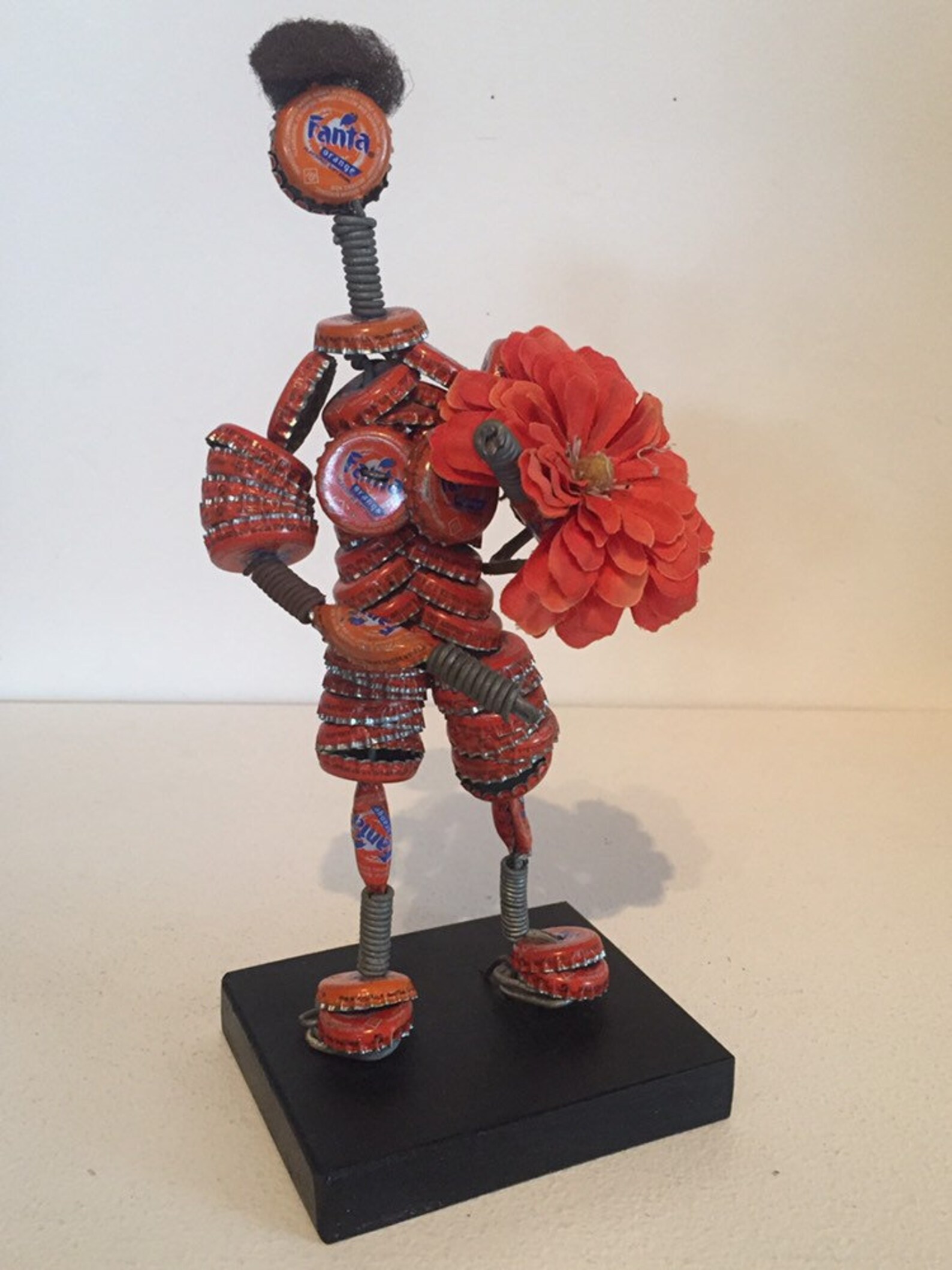 West African Bottle Cap Doll Etsy