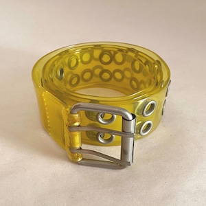 1960s Vinyl Plastic Riveted Belt