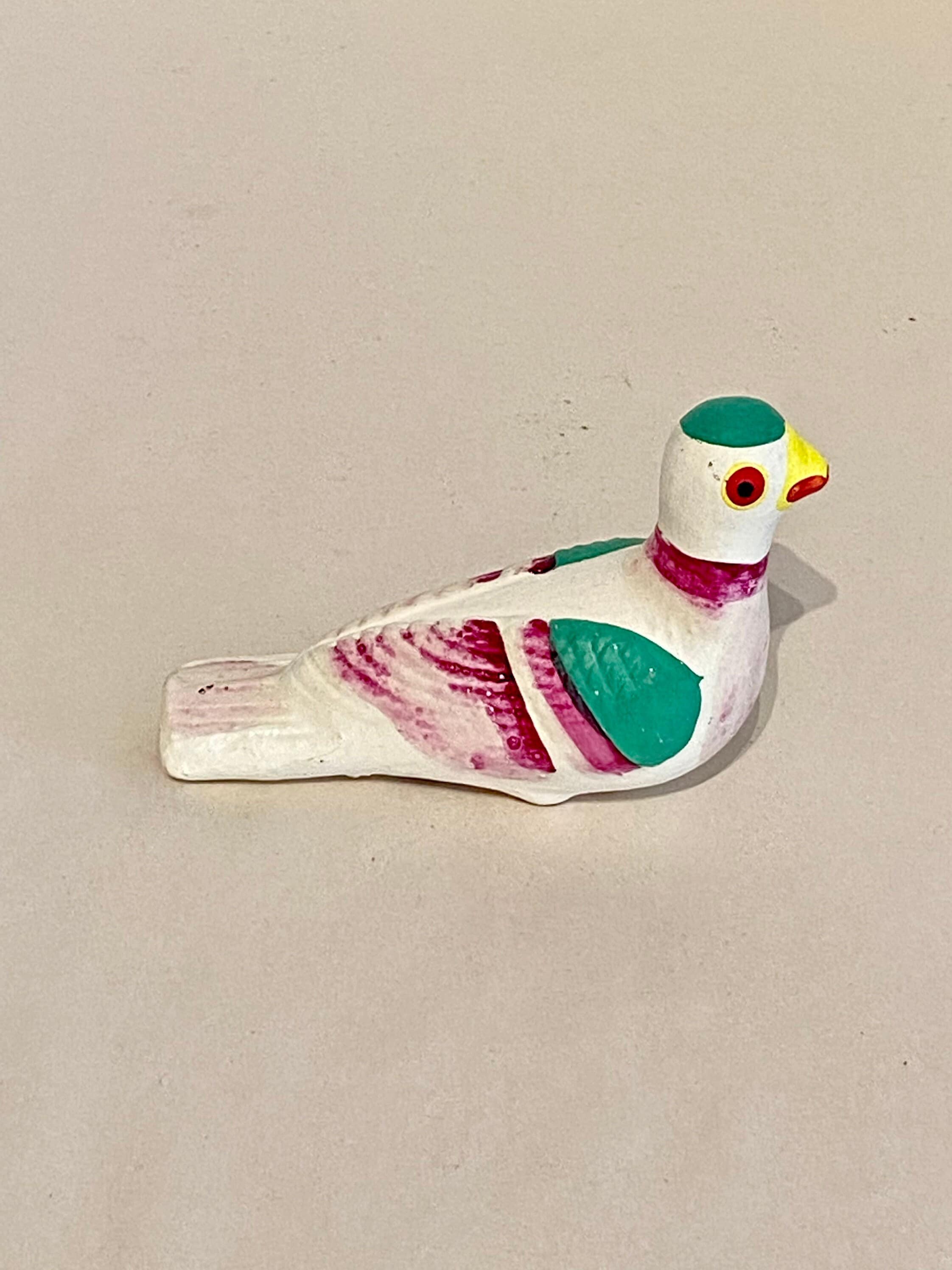 Japanese Clay Hatobue Pigeon Bird Whistle - Etsy