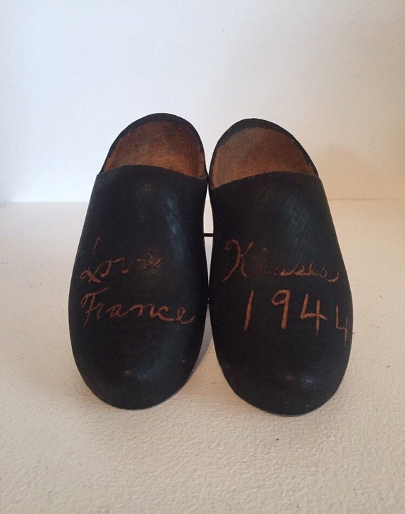 Wooden Vintage Clogs