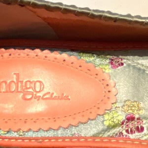 Brittiska broderade läderskor för kvinnor från Clarks bild 8