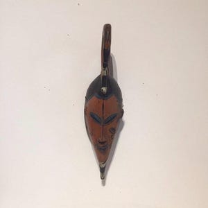 Ivory Coast - Côte d’Ivorie West Africa Carved Wooden Guru Mask