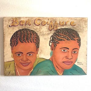 Burkina Faso Hair Salon - Barbershop Sign