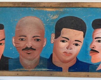 West African Barbershop Sign