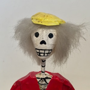 Figurine mexicaine squelette représentant le jour des morts