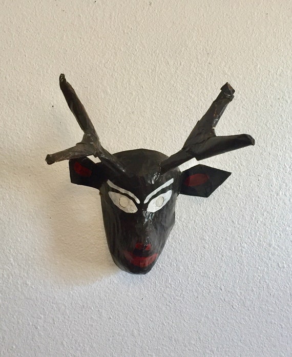 Guatemalan Papiér Maché Deer Dance Mask - image 1