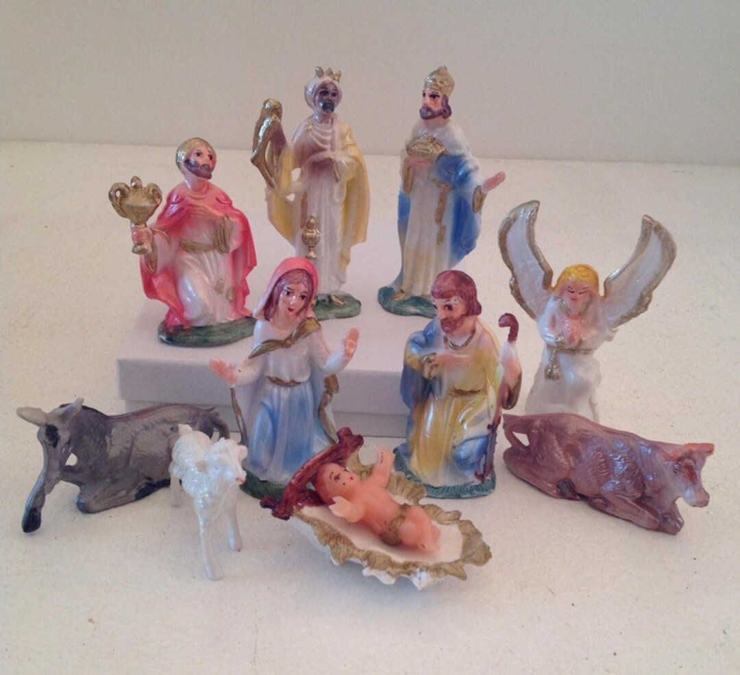 Chinese Vintage Nativity Set Etsy