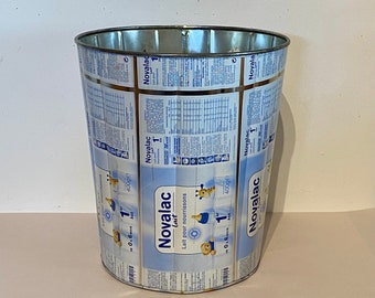 Indian Recycled Metal Trash Can - Rubbish Bin