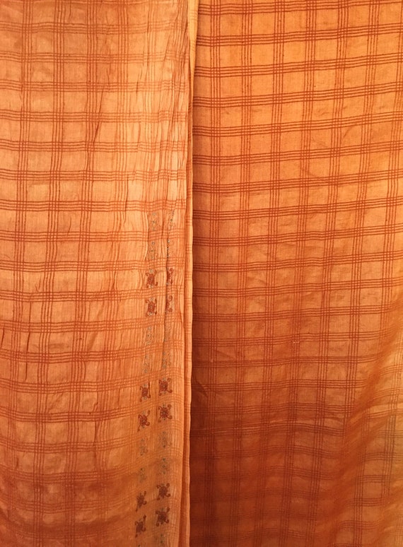 Indian Silk Sari Textile - image 5