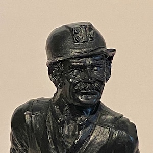 Newcastle England Coal Miner Figure