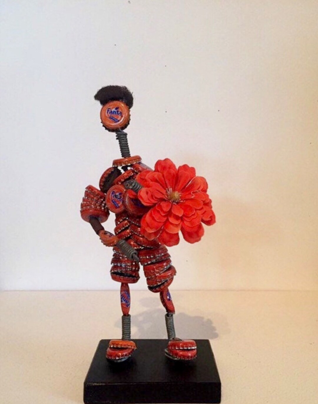 West African Bottle Cap Doll Etsy