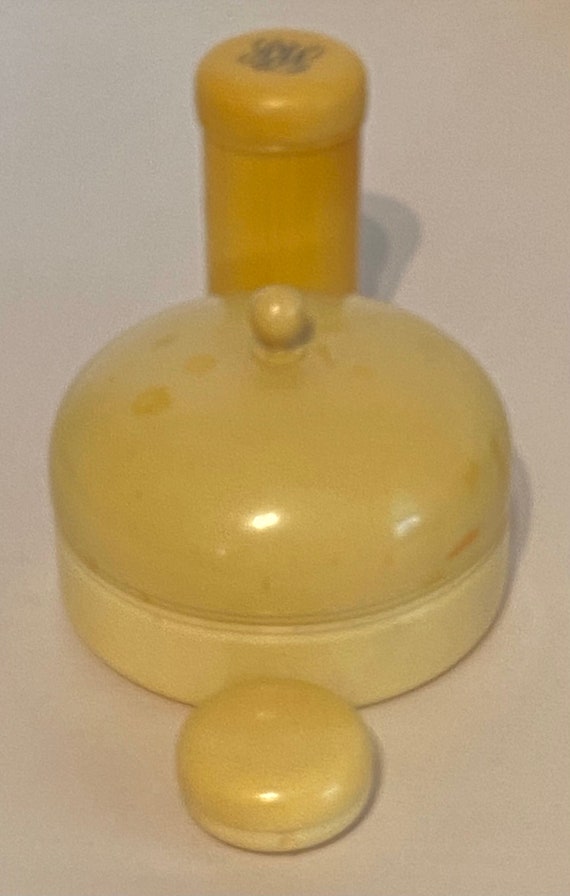 Celluloid Vanity Container Collection set/3 View 6