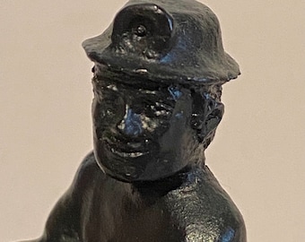 Newcastle England Coal Miner Figure