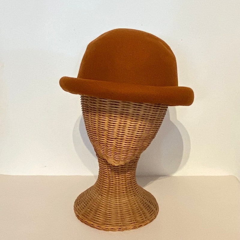 Felt Roll Brim Hat - Etsy