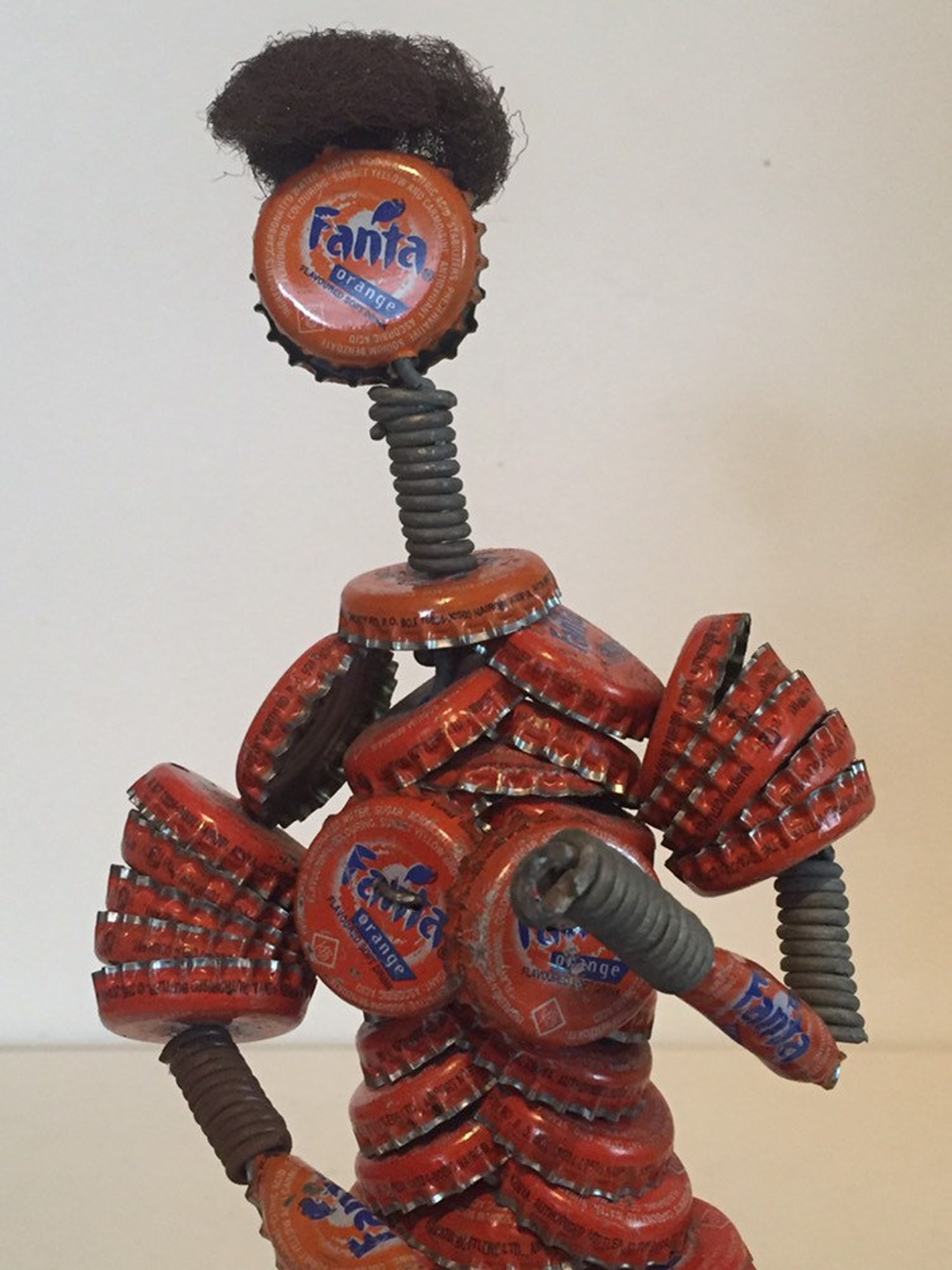 West African Bottle Cap Doll Etsy